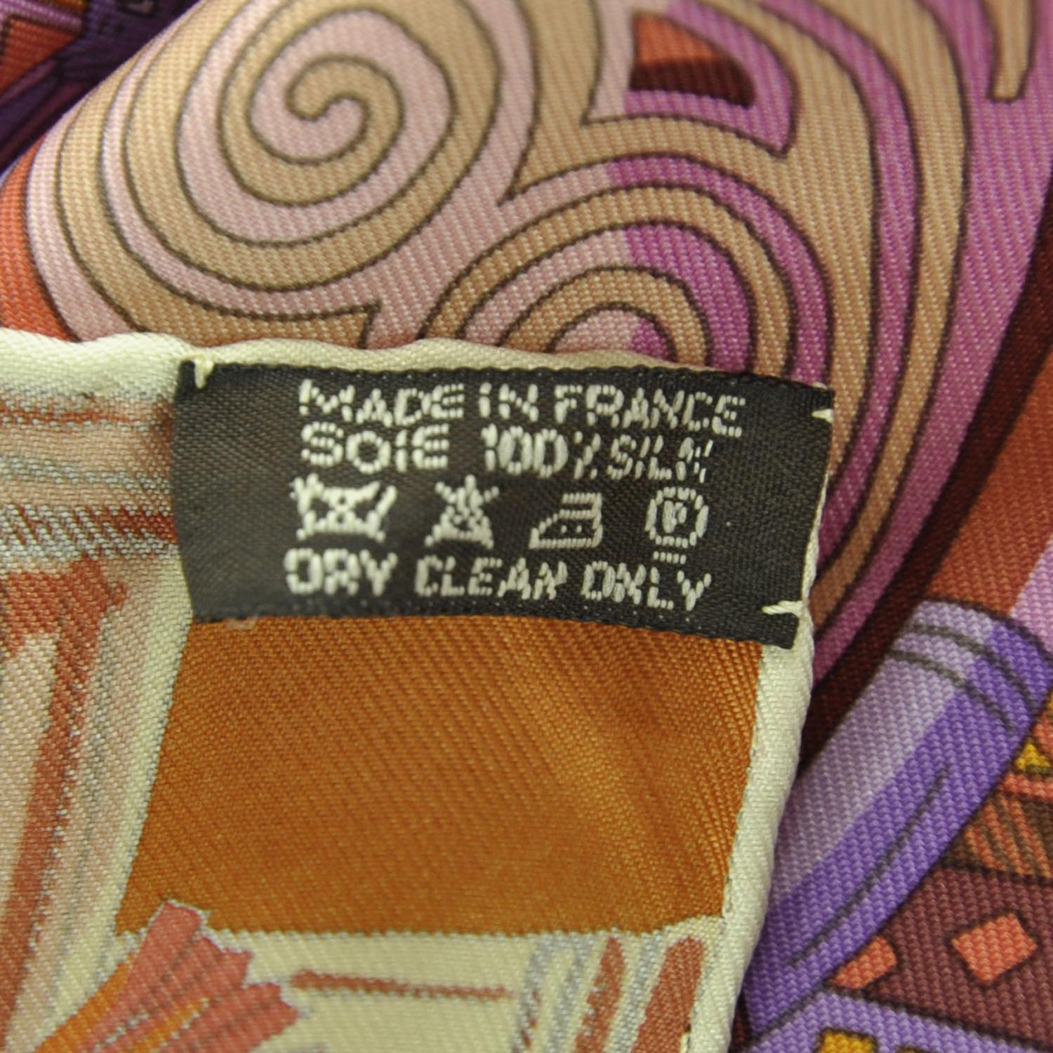 Hermes Silk Au Fil Du Carre Scarf 90 8 of 11