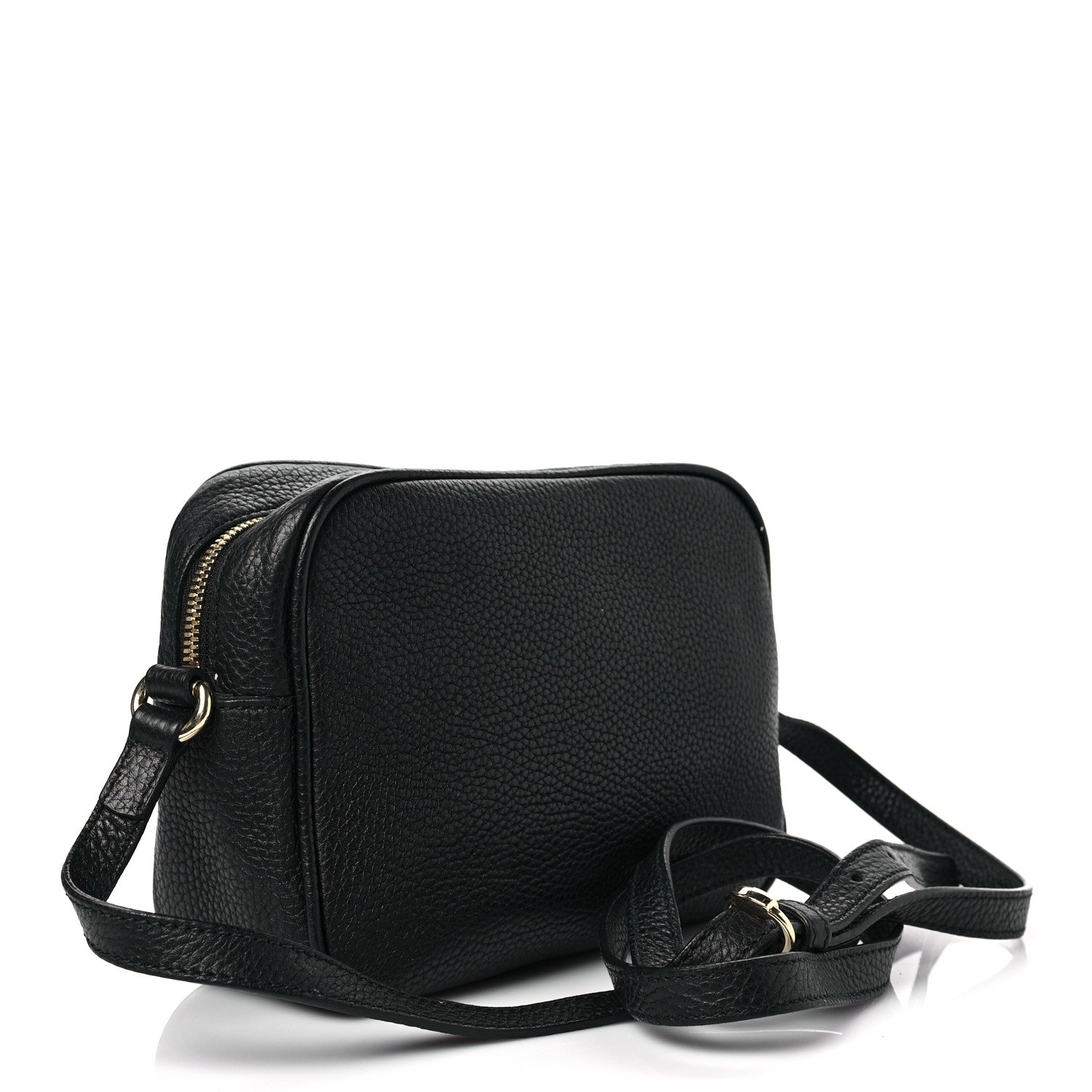 Gucci Pebbled Calfskin Small Soho Disco Bag Black 3 of 7