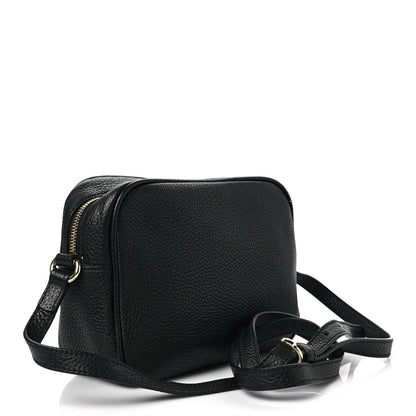 Gucci Pebbled Calfskin Small Soho Disco Bag Black 3 of 7