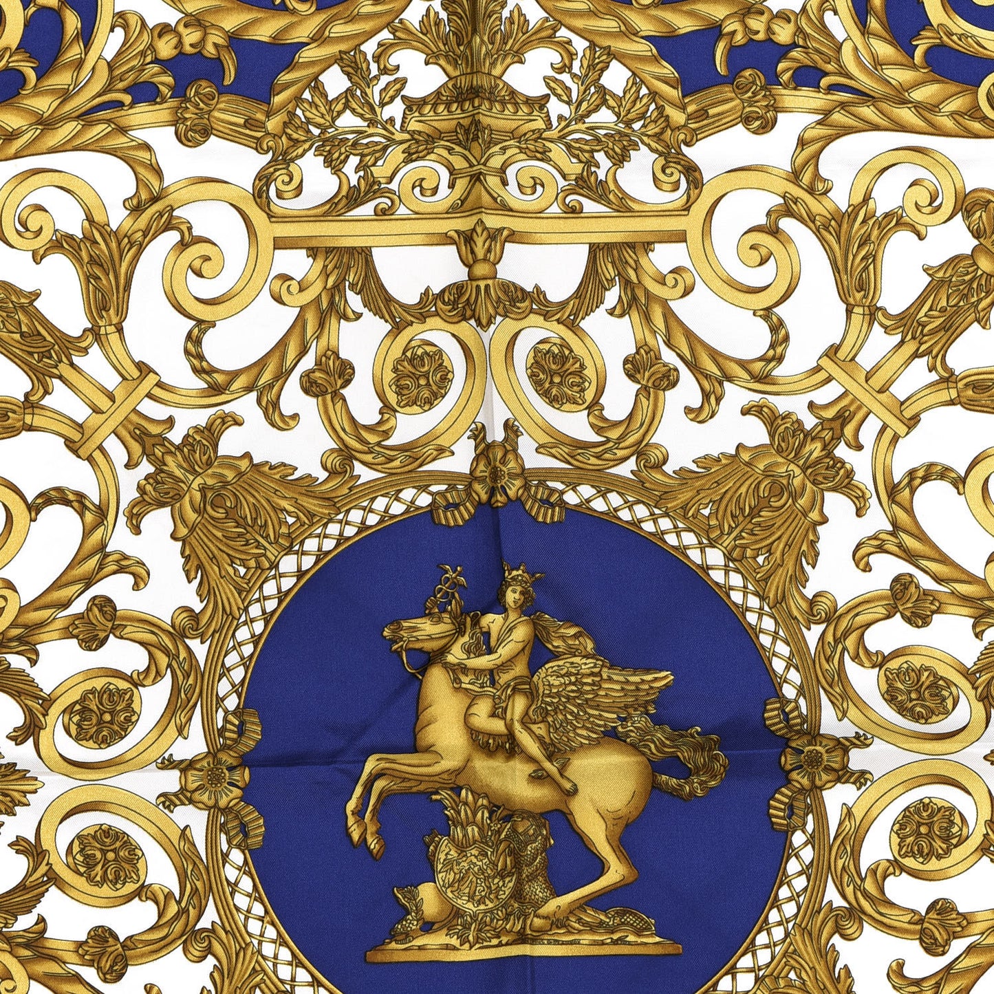 Silk Les Tuileries Scarf 90
