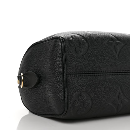 Louis Vuitton Empreinte Monogram Giant Speedy Bandouliere 20 Black 7 of 8
