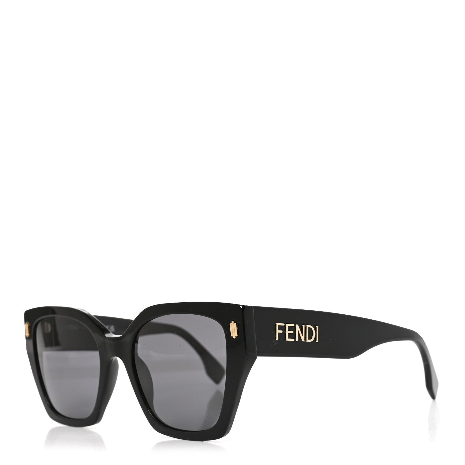 Fendi Acetate Fendigraphy Square Sunglasses FE40070I Black 1 of 7