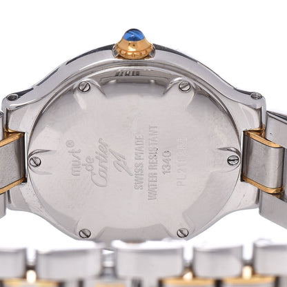 Cartier Stainless Steel 18K Yellow Gold 28mm Must De 21 Quartz Watch 3 of 5