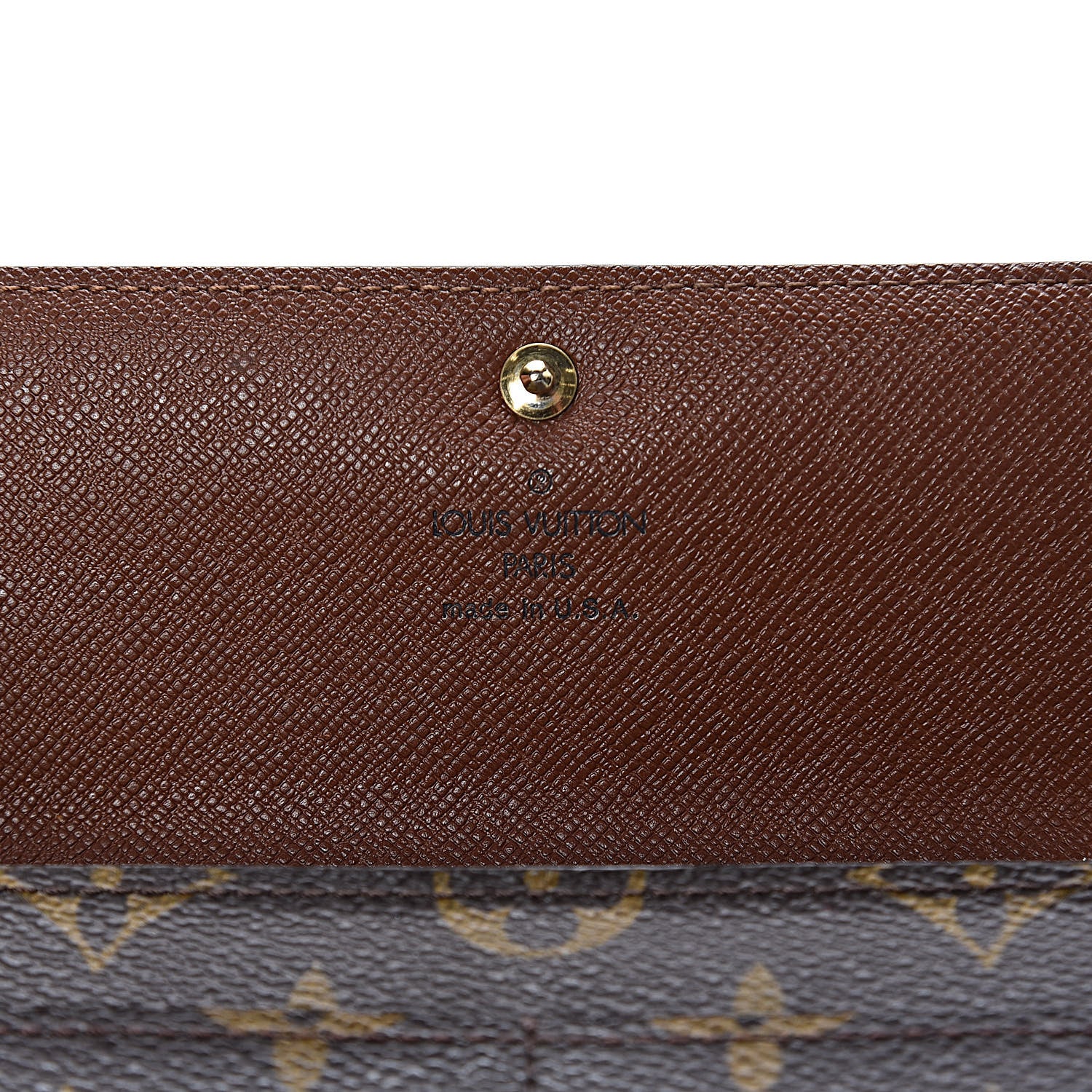 Louis Vuitton Monogram Sarah Wallet 6 of 8