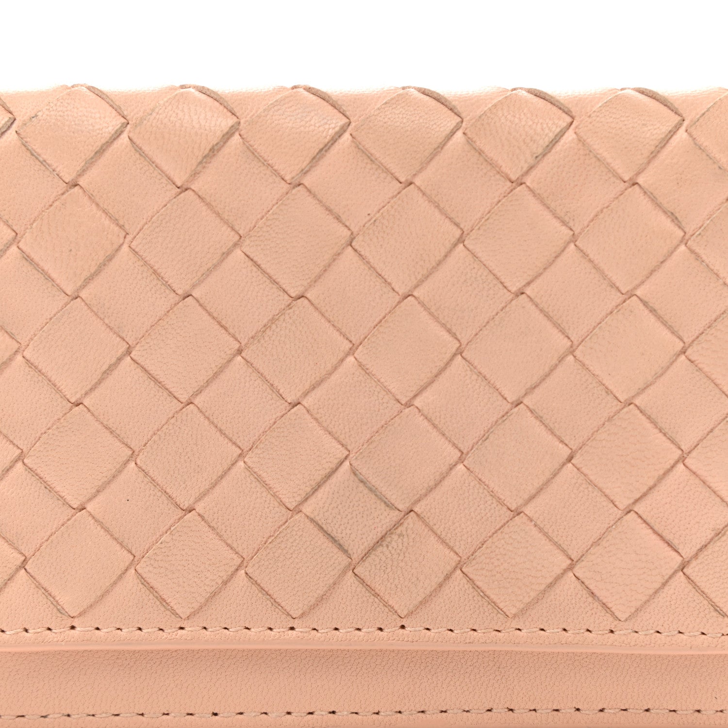 Bottega Veneta Nappa Intrecciato Card Holder Flamingo 8 of 8