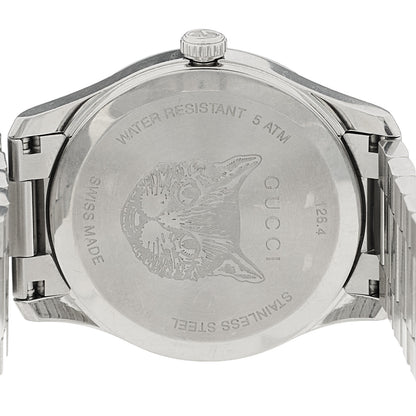 Gucci Stainless Steel Pink Mother of Pearl 38mm G-Timeless Cat Quartz Watch 4 of 4