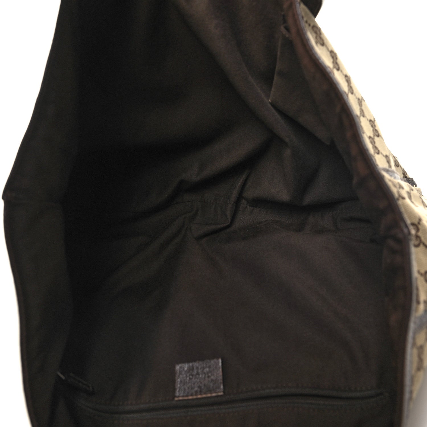 Gucci Monogram Large Abbey Tote Dark Brown 5 of 13