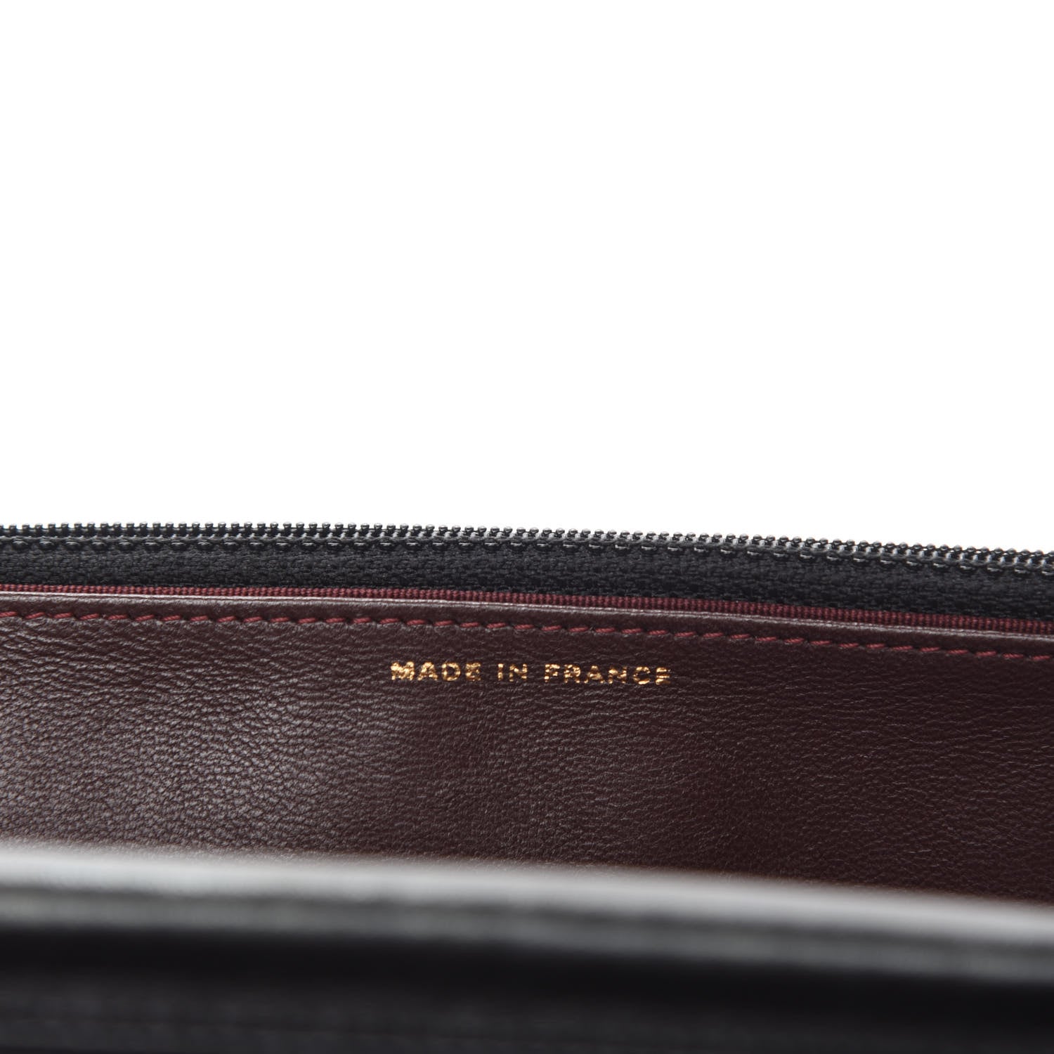 Chanel Lambskin Quilted Wallet On Chain WOC Black 10 of 13