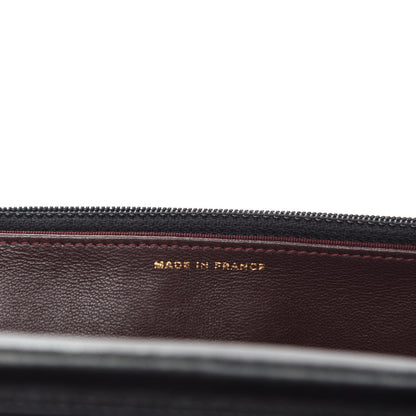 Chanel Lambskin Quilted Wallet On Chain WOC Black 10 of 13