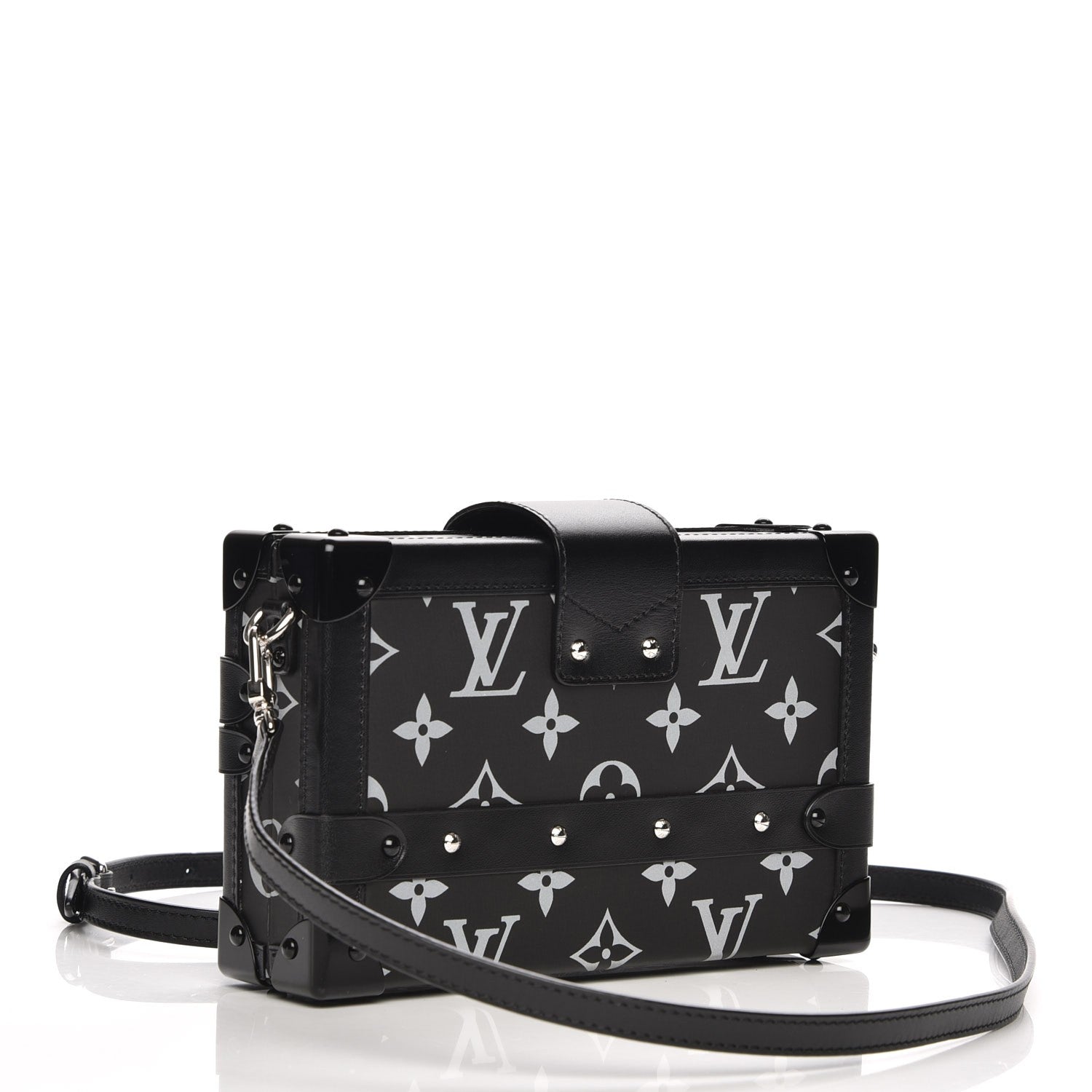 Louis Vuitton Reflective Petite Malle Black 3 of 7