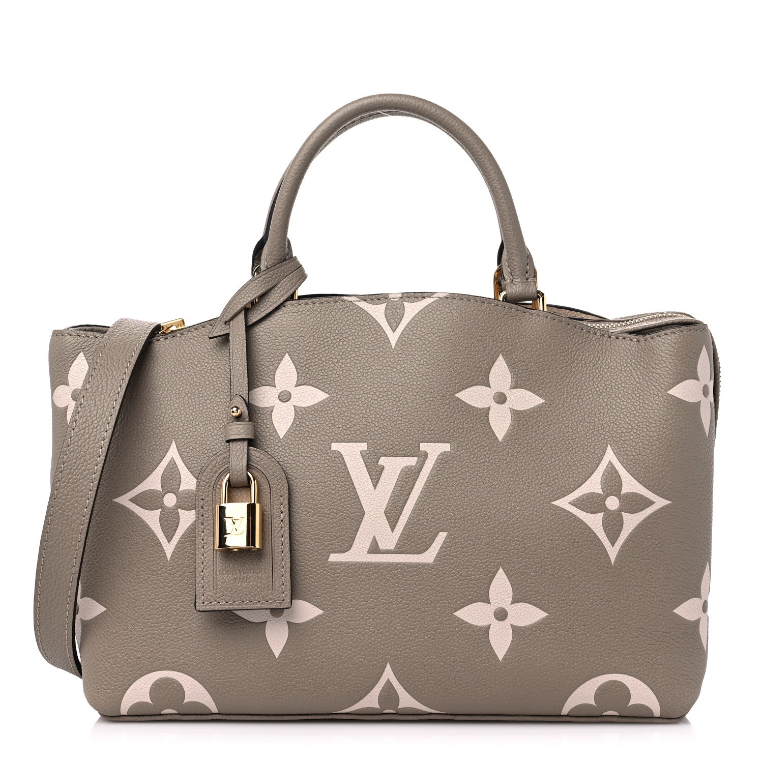 Louis Vuitton Empreinte Monogram Giant Petit Palais Tourterelle Creme 1 of 8