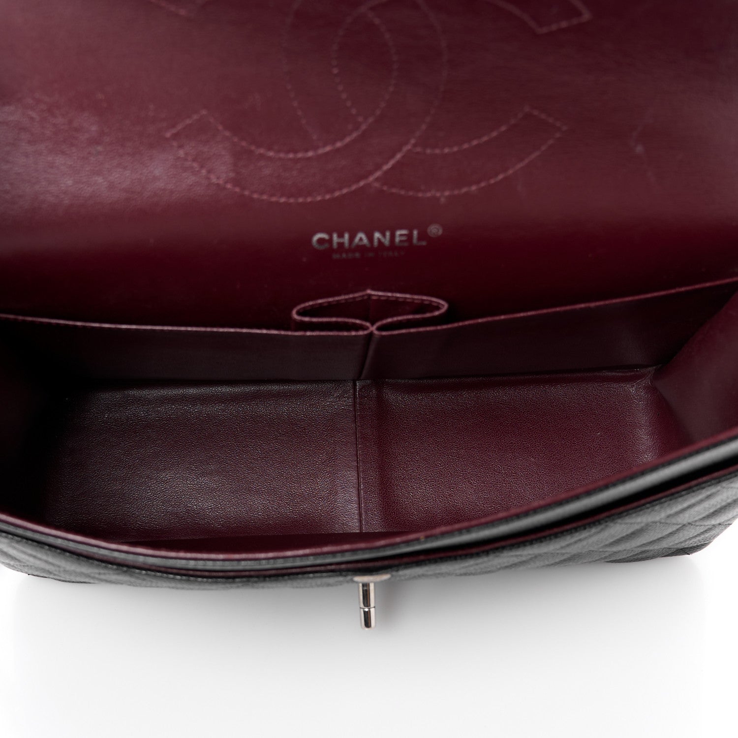 Chanel Caviar Quilted Jumbo Double Flap Black 5 of 11