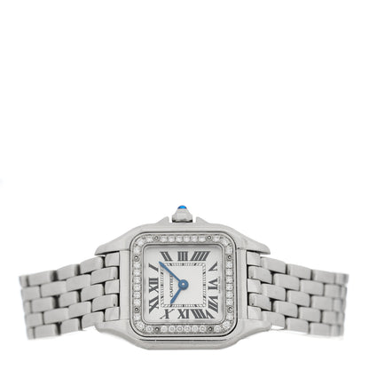Cartier Stainless Steel Diamond 22mm Panthere Quartz Watch 2 of 4