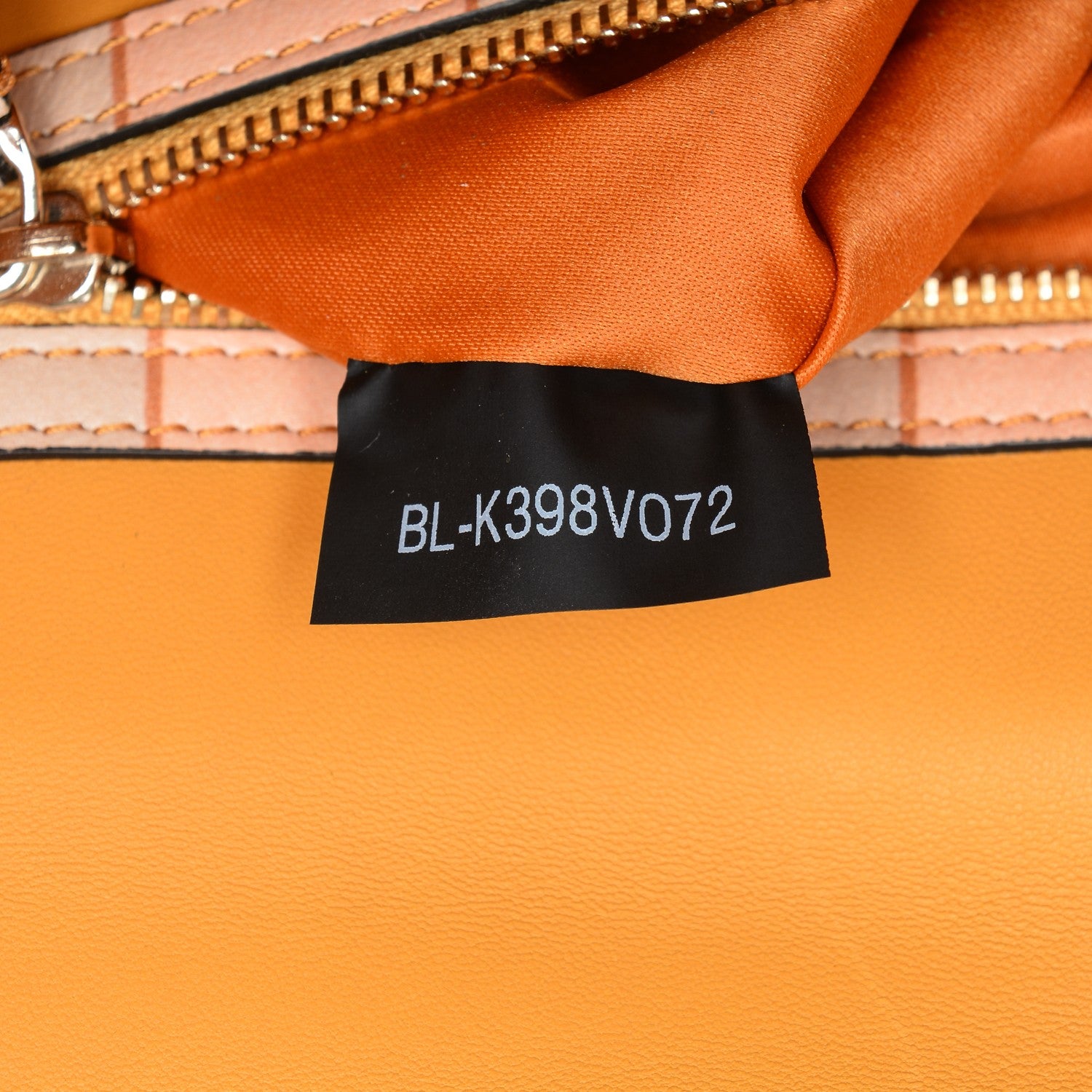 Valentino Garavani Vitello Native Couture 1975 Medium Glam Lock Rockstud Flap Mandarin Sorbet 7 of 7