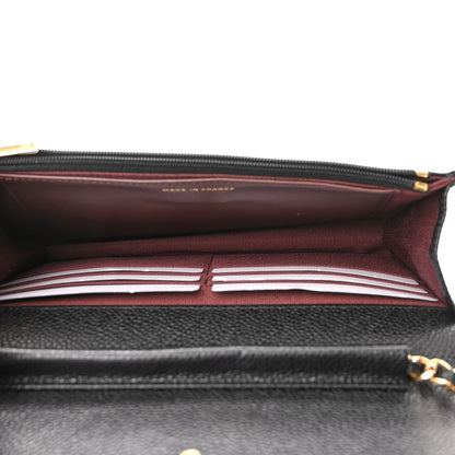 Chanel Caviar Quilted Wallet on Chain WOC Black 5 of 11