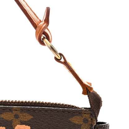 Louis Vuitton Monogram Graffiti Pochette Accessories Peach 10 of 11