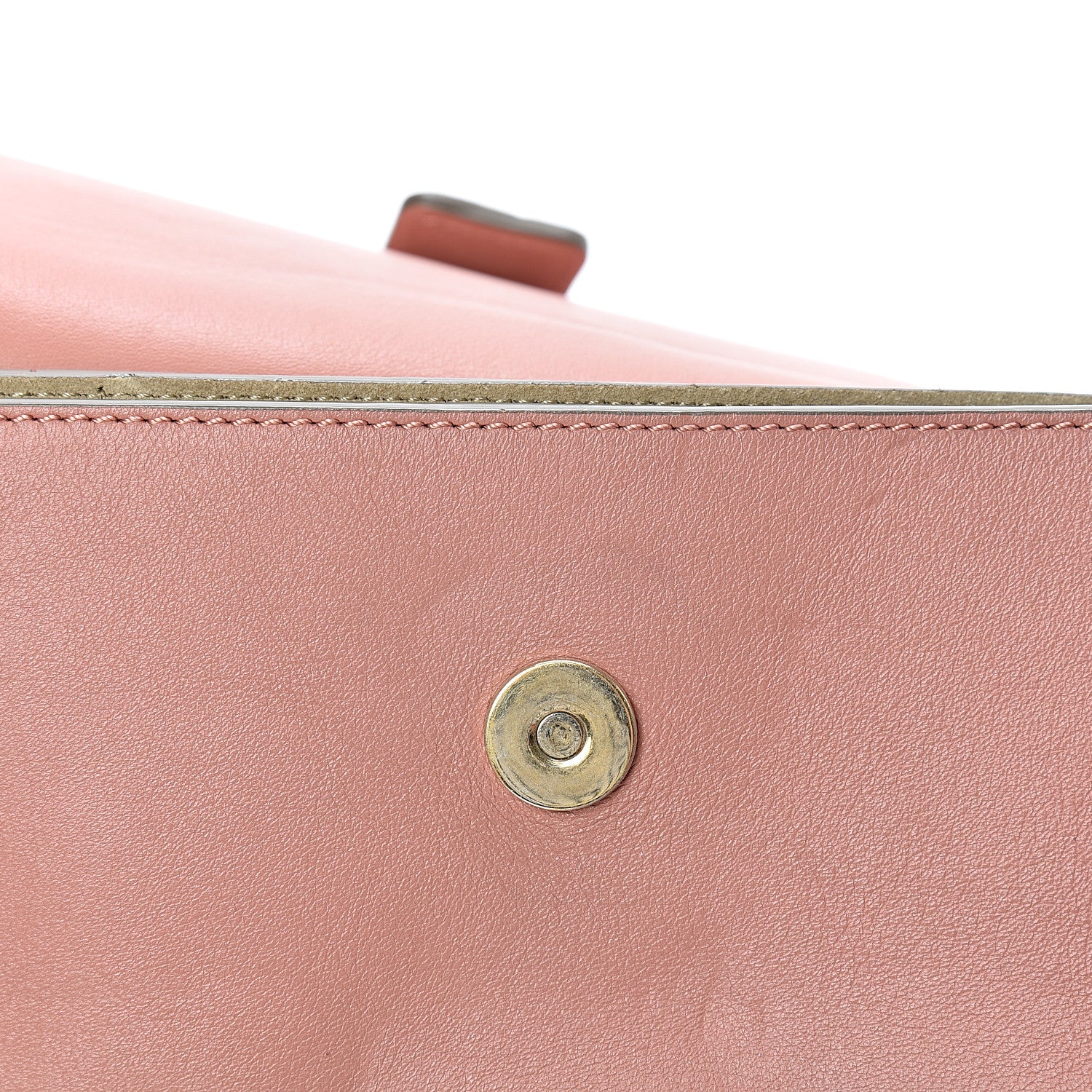 Chloe Suede Calfskin Small Faye Shoulder Bag Blushy Pink 9 of 17