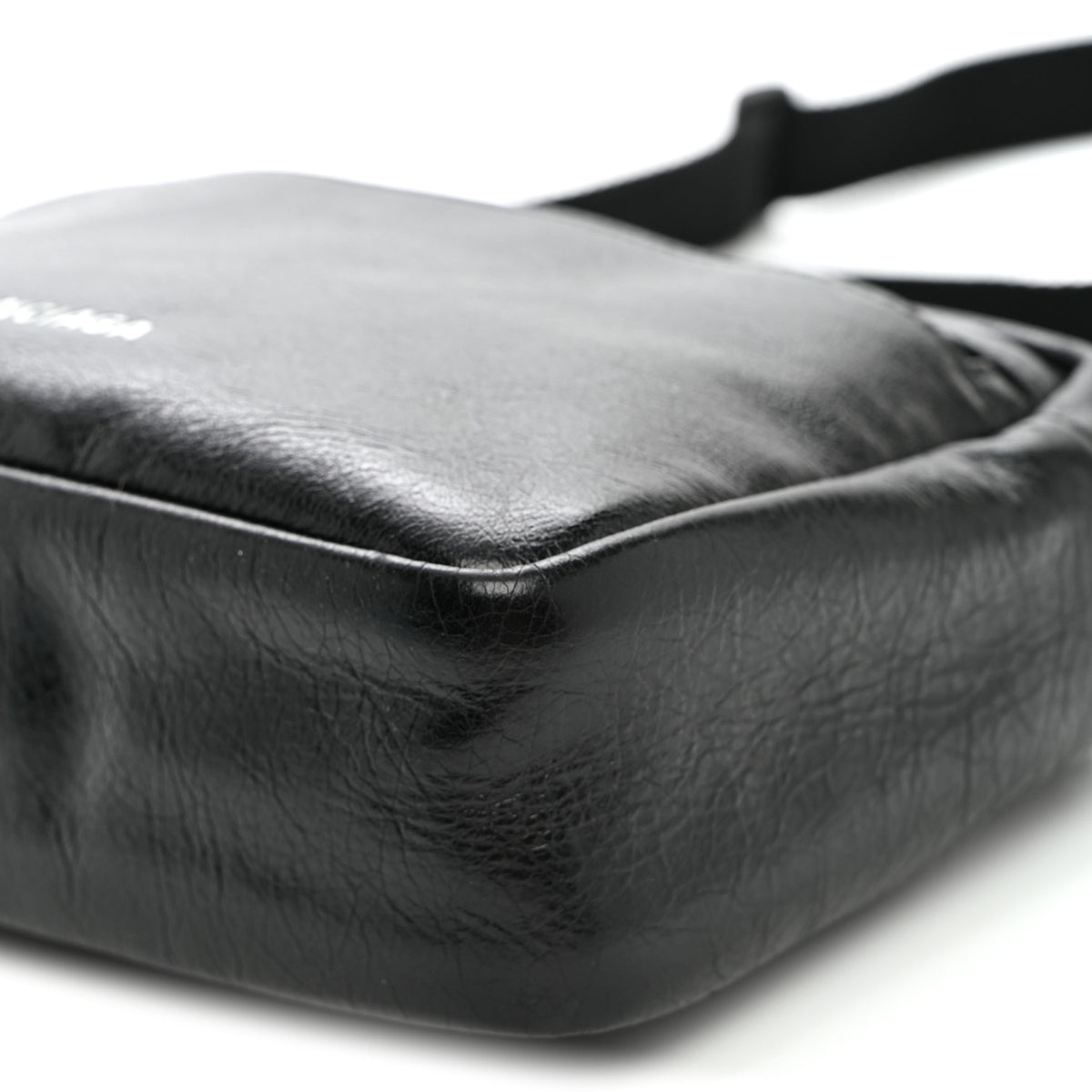 Balenciaga Calfskin Explorer Shoulder Bag Black 9 of 9