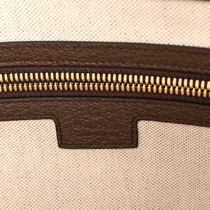 Gucci Monogram Jumbo GG Textured Dollar Calfskin Web Wristlet Messenger Bag Camel Ebony New Acero 6 of 9