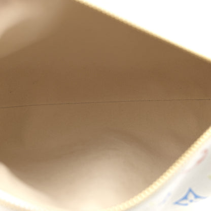 Louis Vuitton LV x TM Cowhide Monogram Multicolor Side Trunk MM White 5 of 9