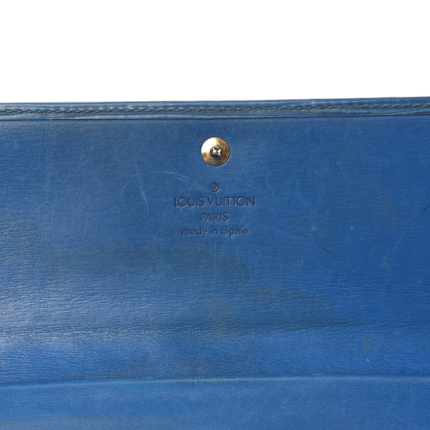 Louis Vuitton Epi Sarah Wallet Cyan 8 of 11