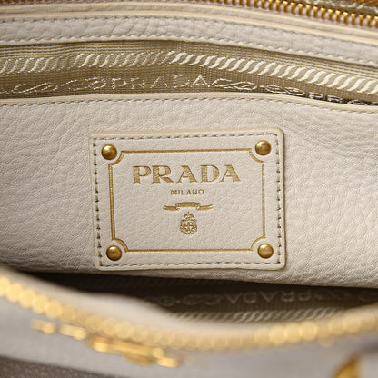 Prada Vitello Phenix Shopping Satchel Talco 6 of 14