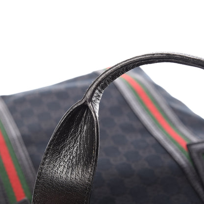 Gucci GG Monogram Web Handle Vertical Tote Bag Black 16 of 17