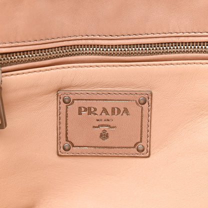 Prada Nappa Antique Stitched Satchel Cammeo 8 of 25