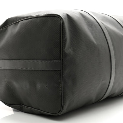 Louis Vuitton Damier Carbone Keepall Bandouliere 55 8 of 14