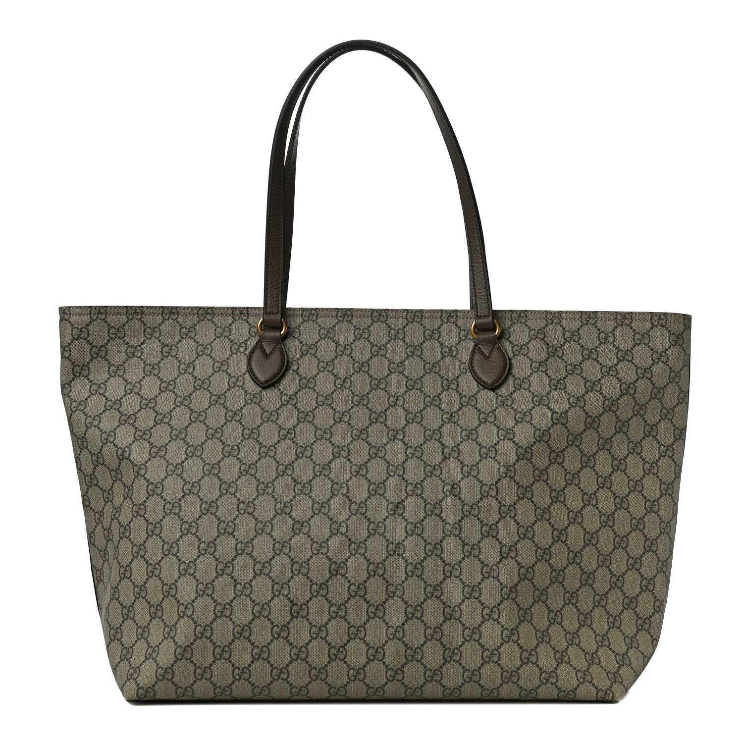 Gucci GG Supreme Monogram Medium Ophidia Shopping Tote Ebony 1 of 7