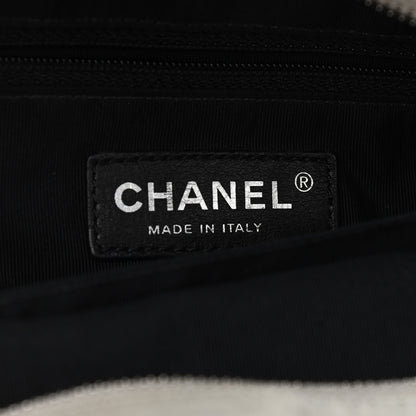 Chanel Iridescent Calfskin Chic Quilt Bowling Bag Grey 5 of 13