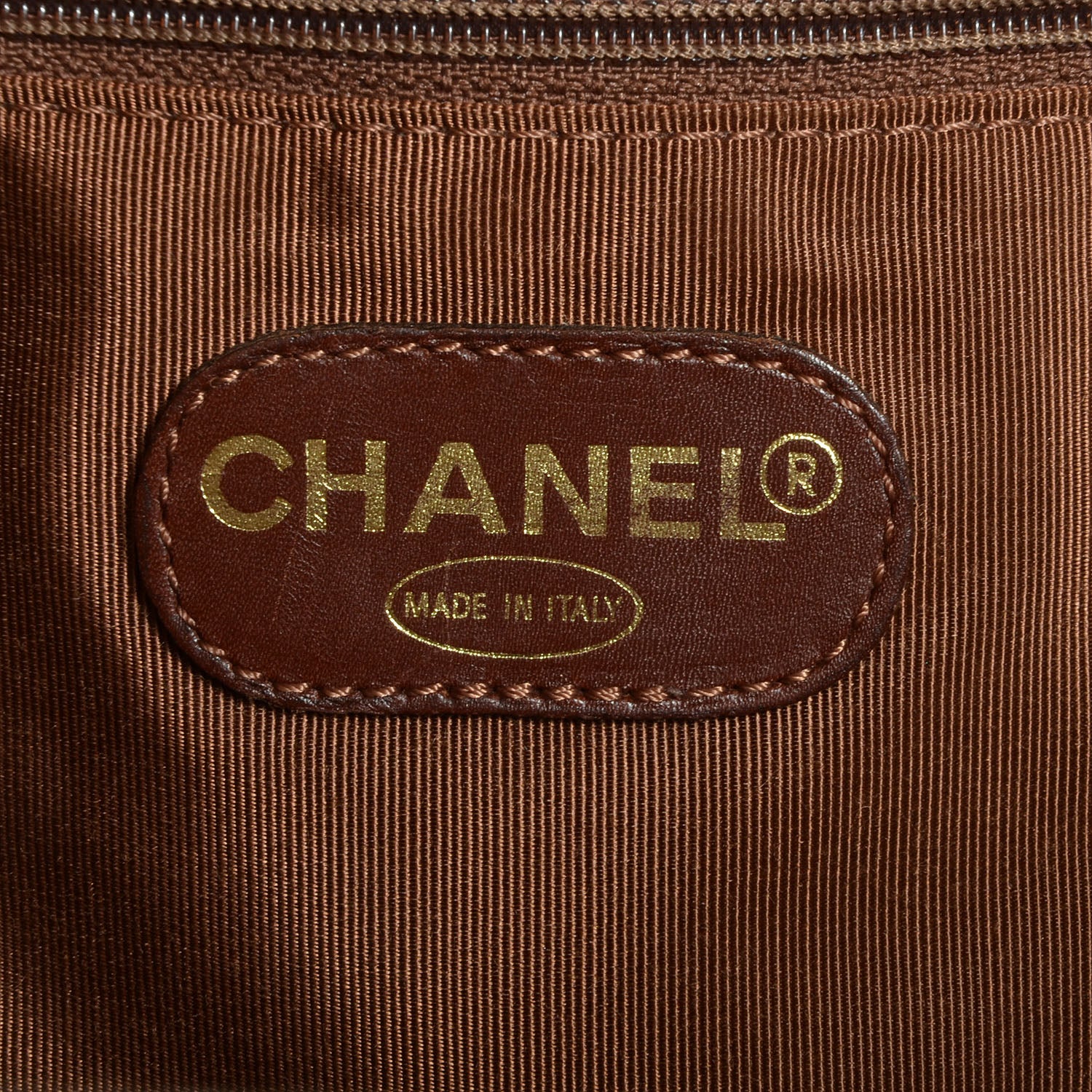 Chanel Straw Raffia Summer Tote Beige Brown 7 of 8