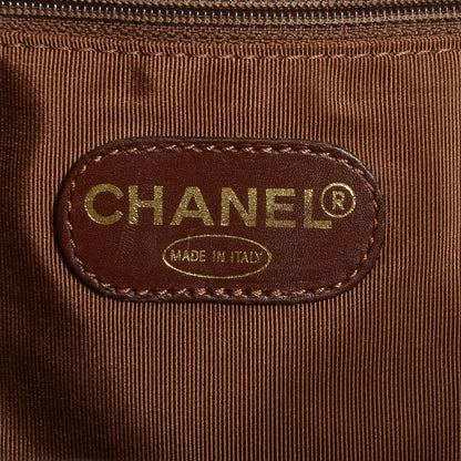 Chanel Straw Raffia Summer Tote Beige Brown 7 of 8