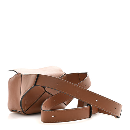 Loewe Calfskin Mini Puzzle Bumbag Tan 3 of 10