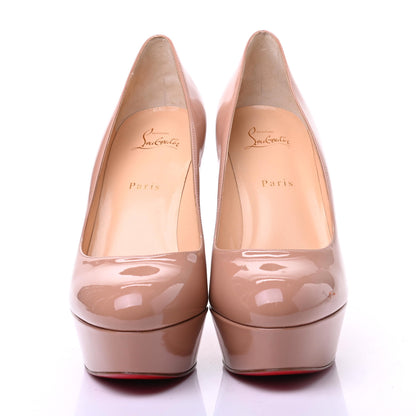 Christian Louboutin Patent Bianca 120 Pumps 41 Nude 2 of 8