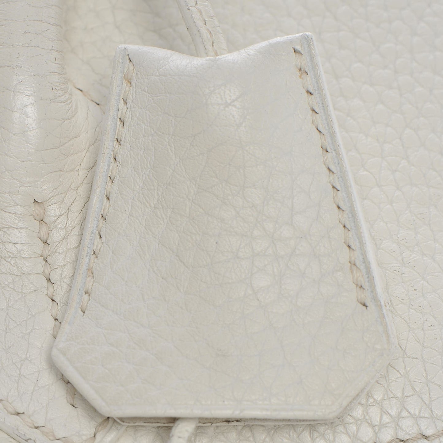Taurillon Clemence JPG Birkin 42 White
