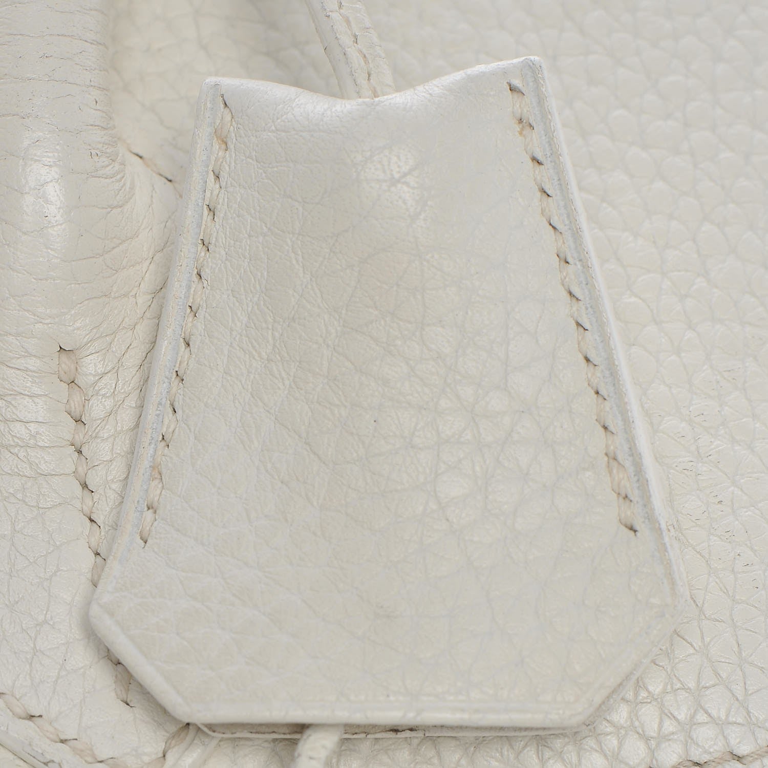 Hermes Taurillon Clemence JPG Birkin 42 White 28 of 33