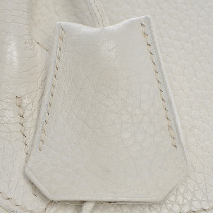 Hermes Taurillon Clemence JPG Birkin 42 White 28 of 33