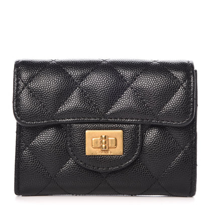 Chanel Caviar Quilted Reissue Card Holder Black 1 of 9