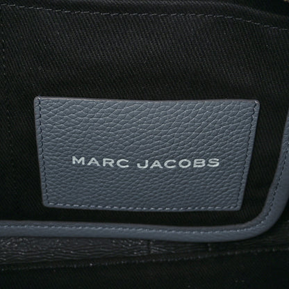 Marc Jacobs Grained Calfskin Medium The Tote Bag Grey 6 of 9