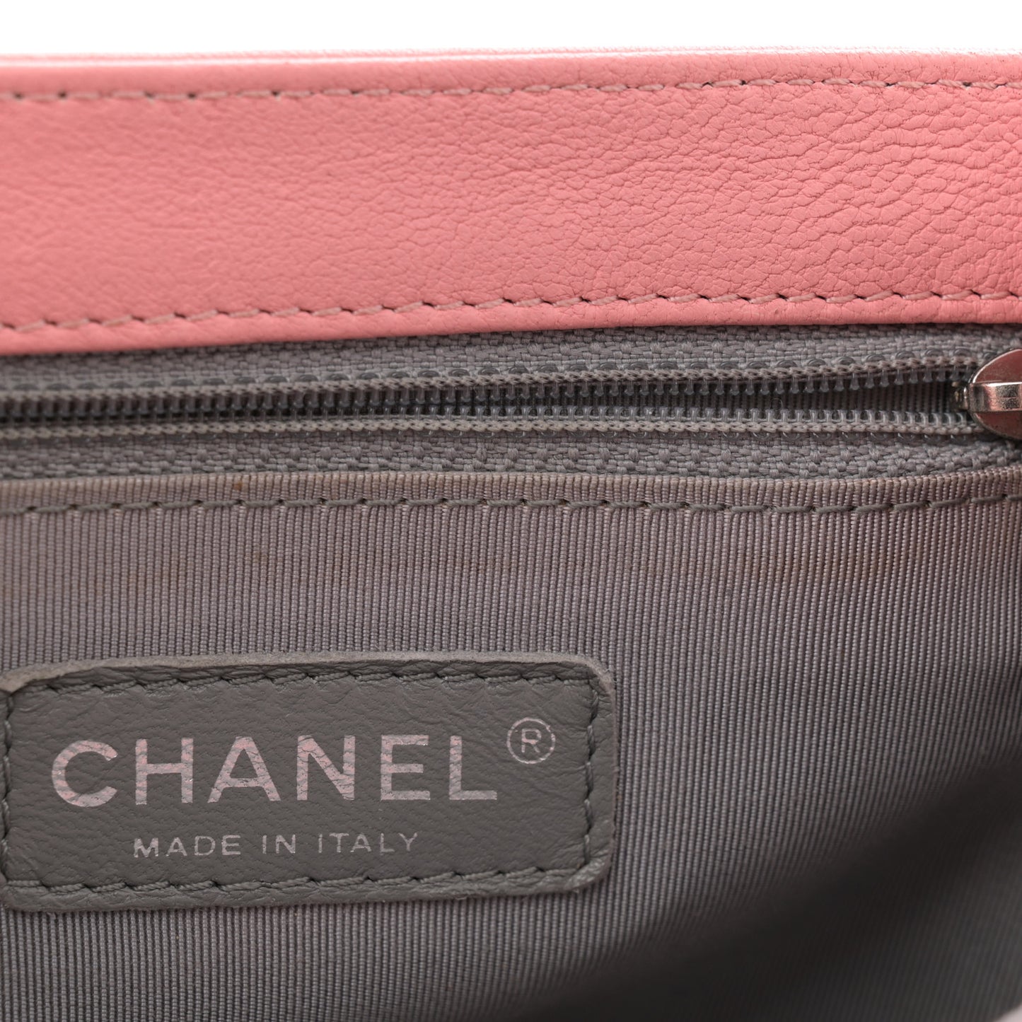Washed Lambskin Quilted Mini Chain Around Messenger Pink