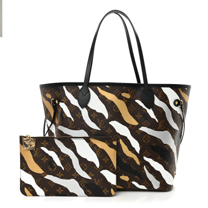 Louis Vuitton x LoL Monogram Neverfull MM Gold Silver 3 of 11