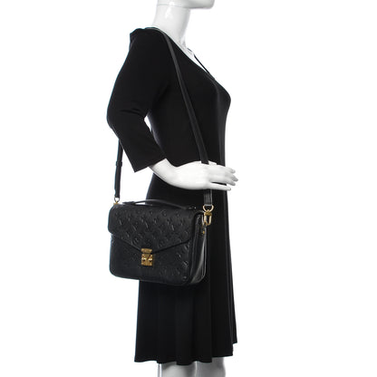 Louis Vuitton Empreinte Pochette Metis Black 2 of 10