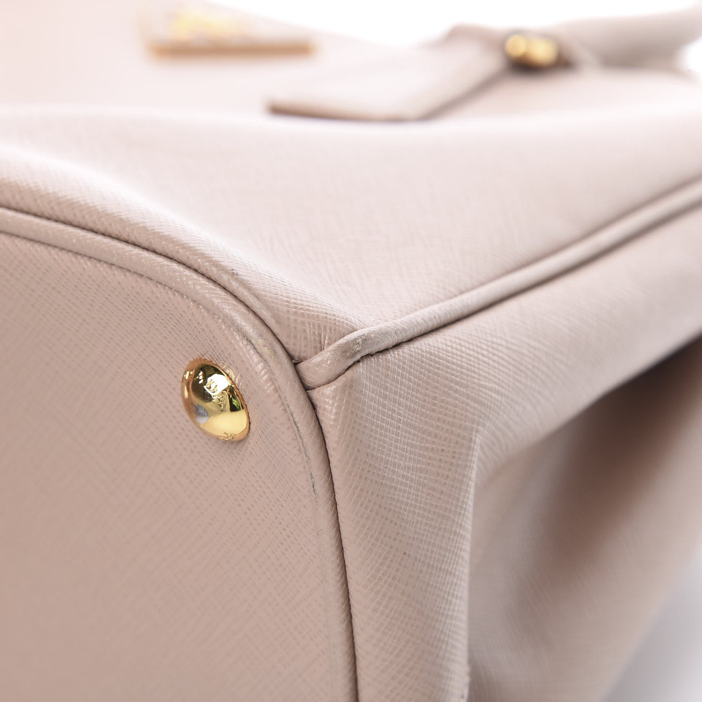 Saffiano Small Galleria Double Zip Tote Cammeo