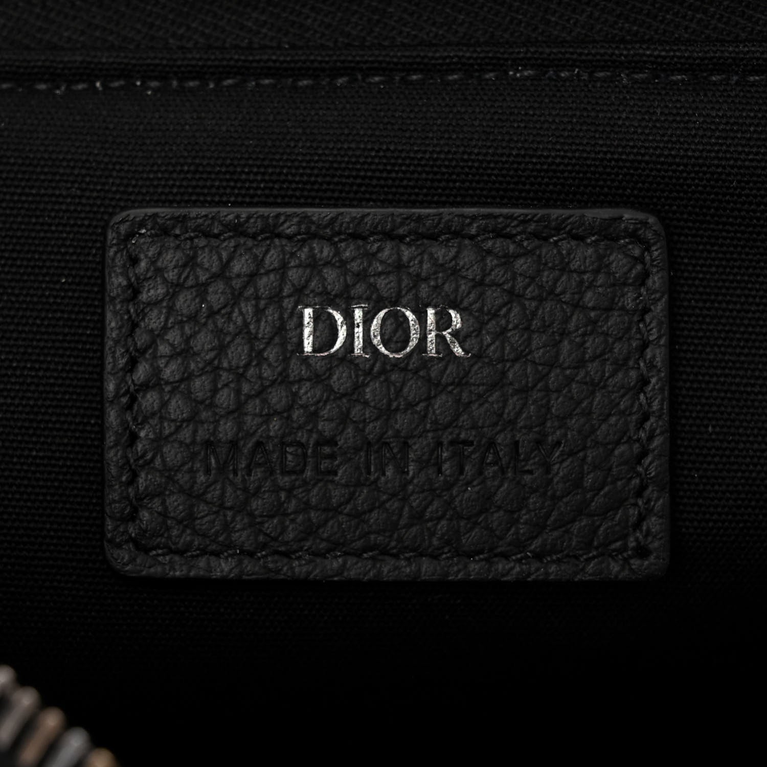 Christian Dior Oblique Arm Pouch Blue 5 of 10