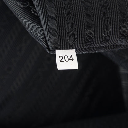 Prada Tessuto Nylon Vitello Daino Tote Nero Black 9 of 10
