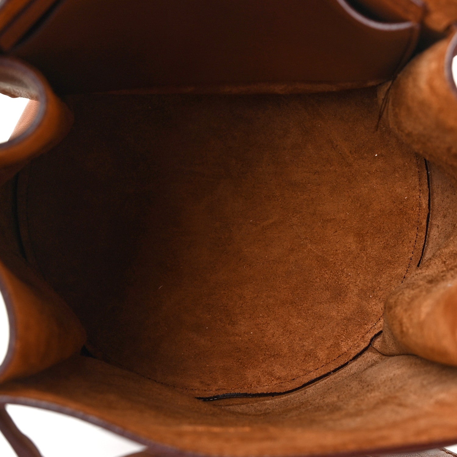 Celine Smooth Calfskin Long Strap Big Bucket Bag Tan 5 of 16