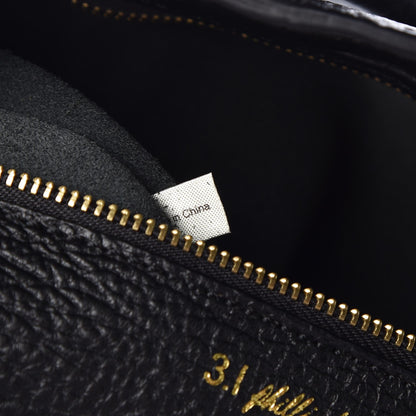 3.1 Phillip Lim 3.1 Textured Calfskin Large Pashli Tote Black 7 of 8