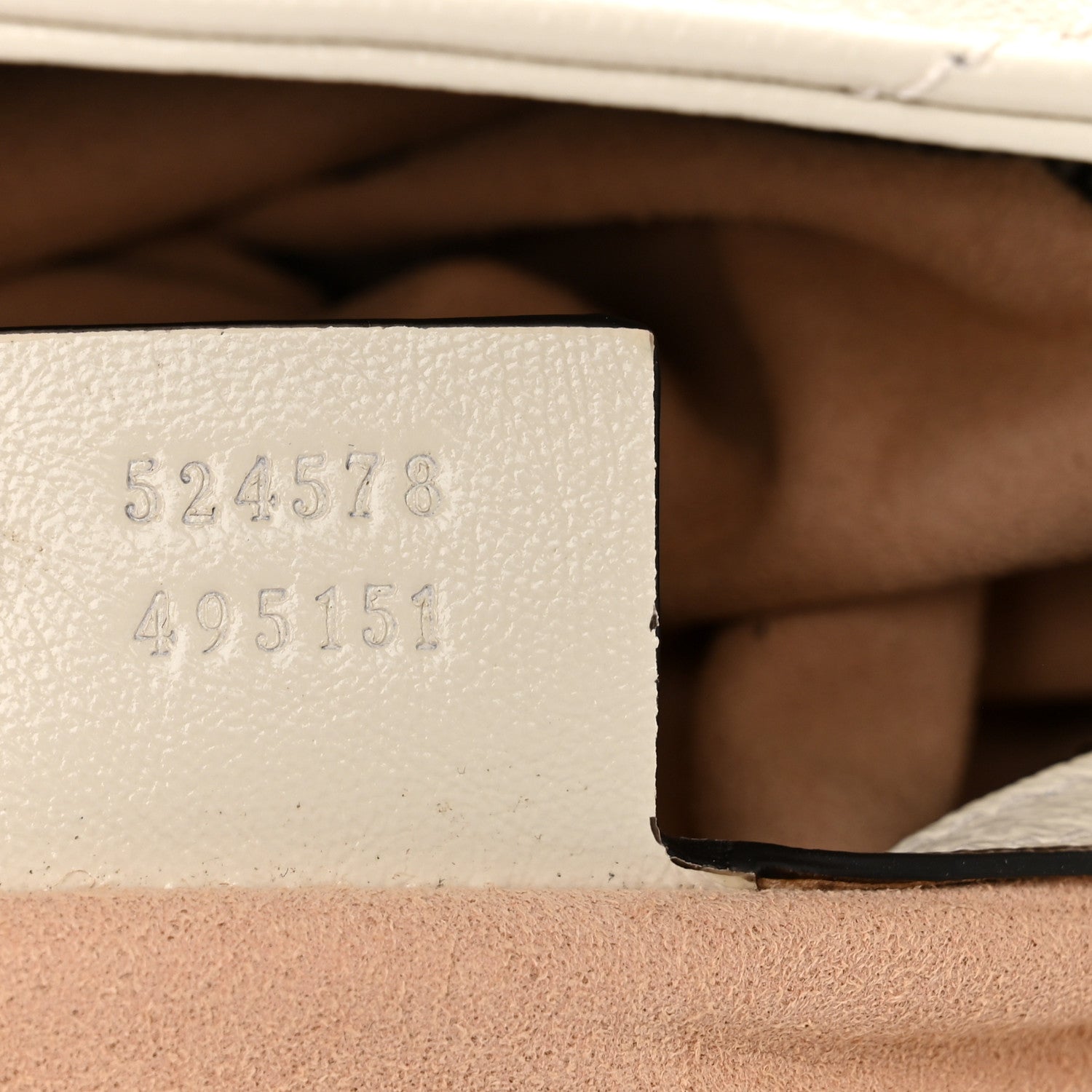 Gucci Vintage Calfskin Matelasse Medium GG Marmont Slim Tote White 7 of 10