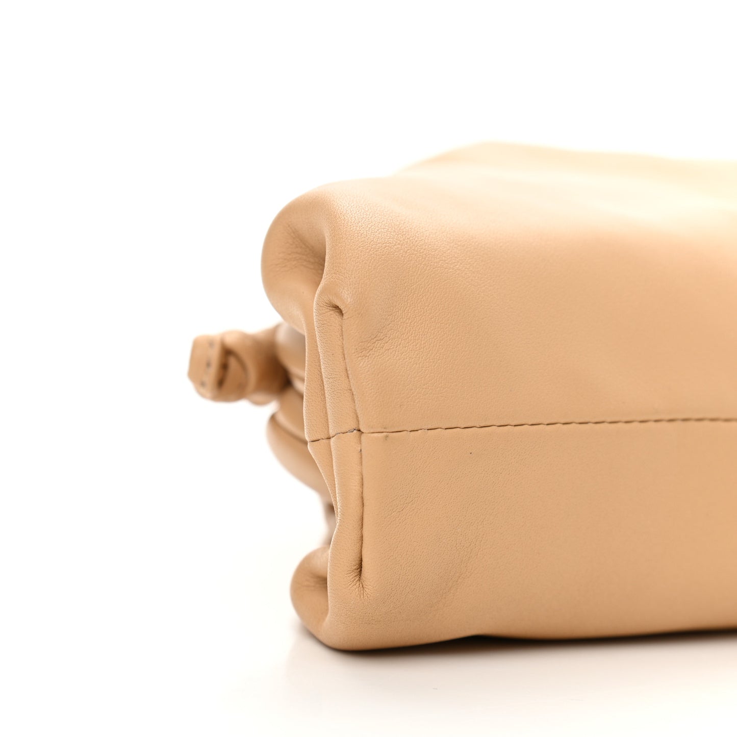 Butter Calfskin The Mini Pouch Almond